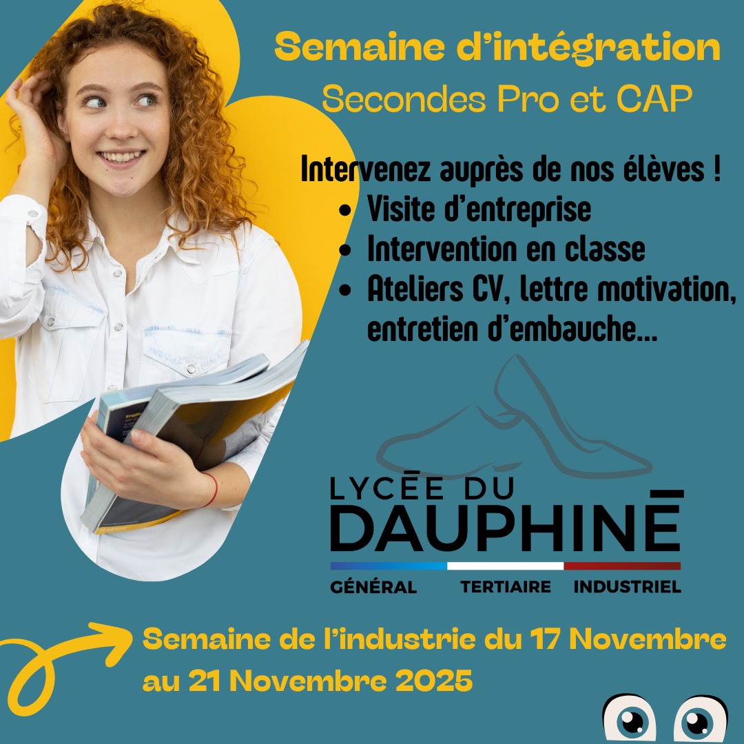 Semaine d’intégration des secondes pro et CAP 1