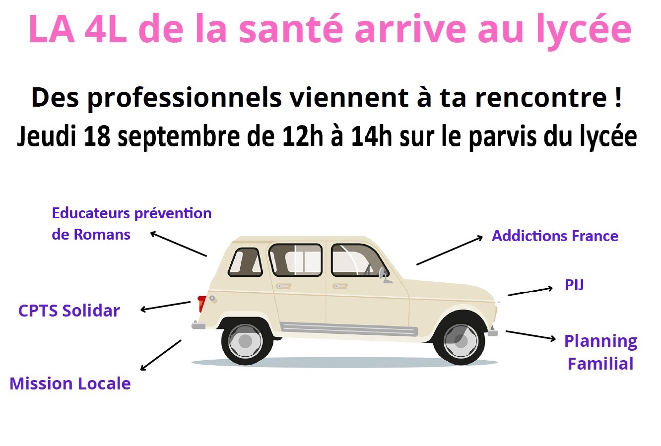 La 4L de la santé arrive au Dauphiné !