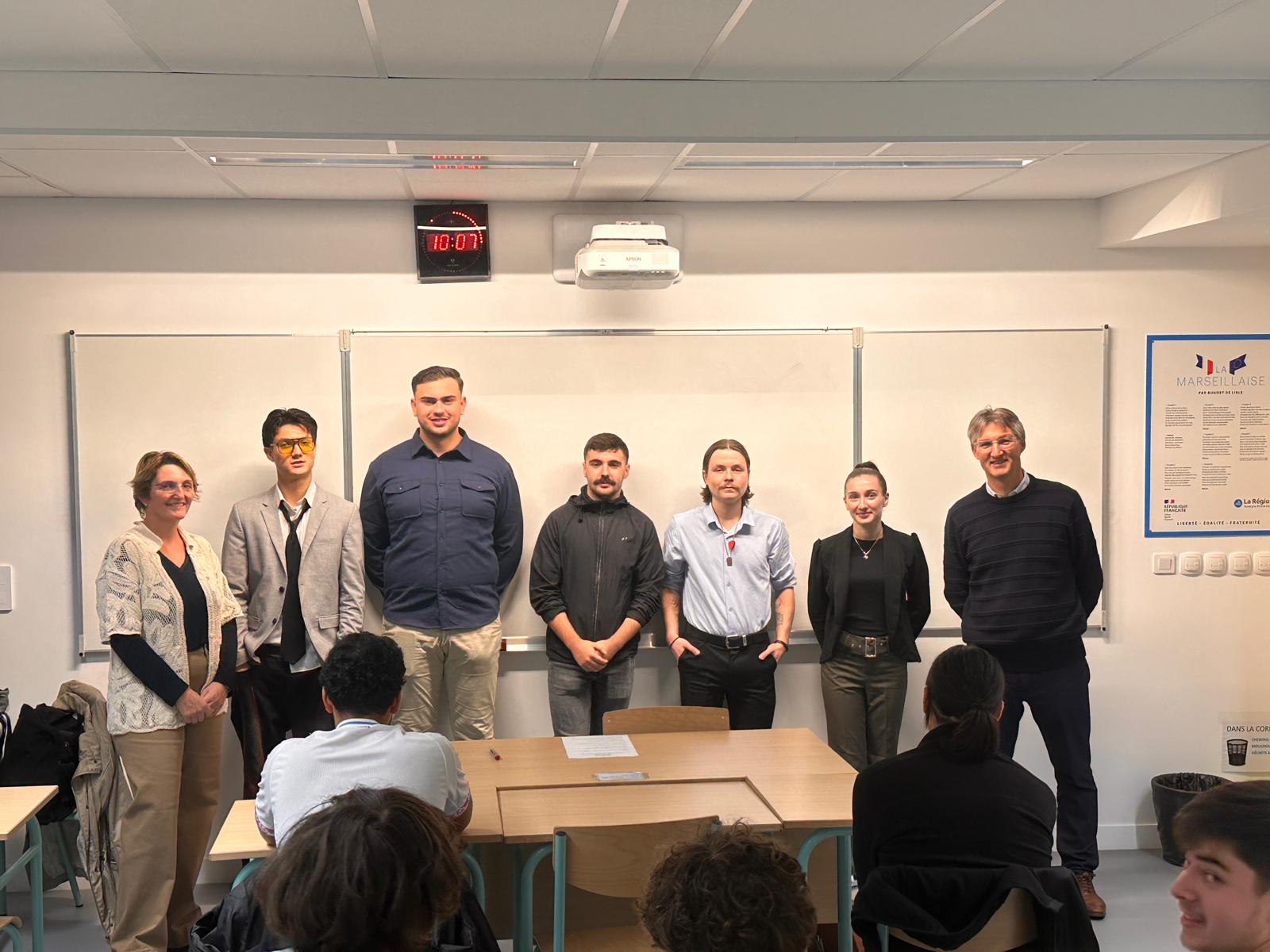 Rencontre intergénérationelle pour les terminales BAC PRO MCV