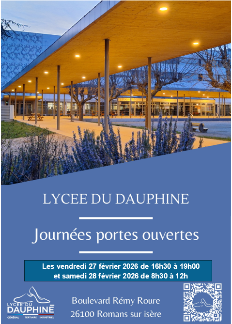 Les portes ouvertes commencent ce vendredi 27 février à 16h30 !